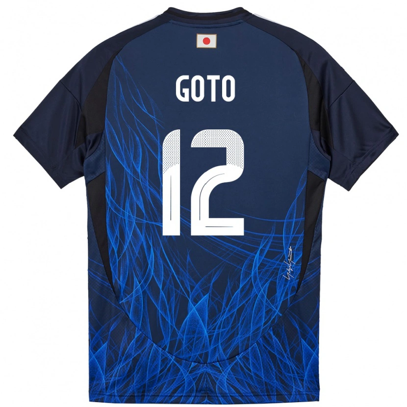 Danxen Børn Japan Wataru Goto #12 Mørkeblå Hjemmebane Spillertrøjer 24-26 Trøje T-Shirt