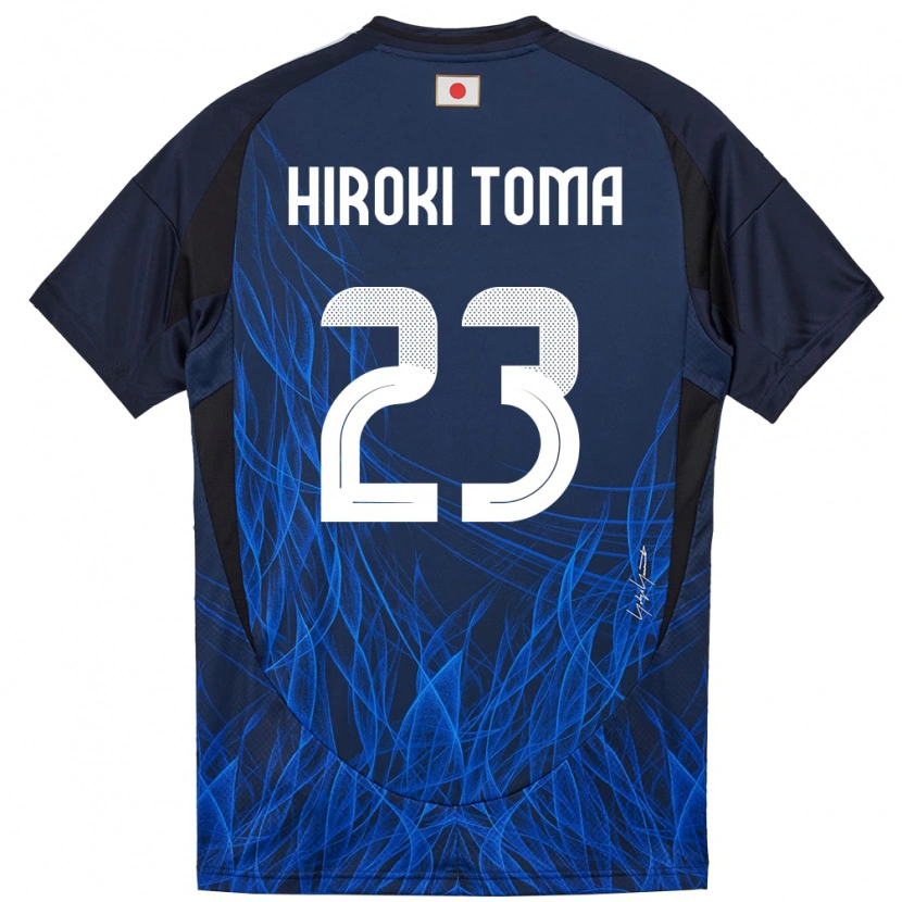 Danxen Børn Japan Otavio Hiroki Toma #23 Mørkeblå Hjemmebane Spillertrøjer 24-26 Trøje T-Shirt