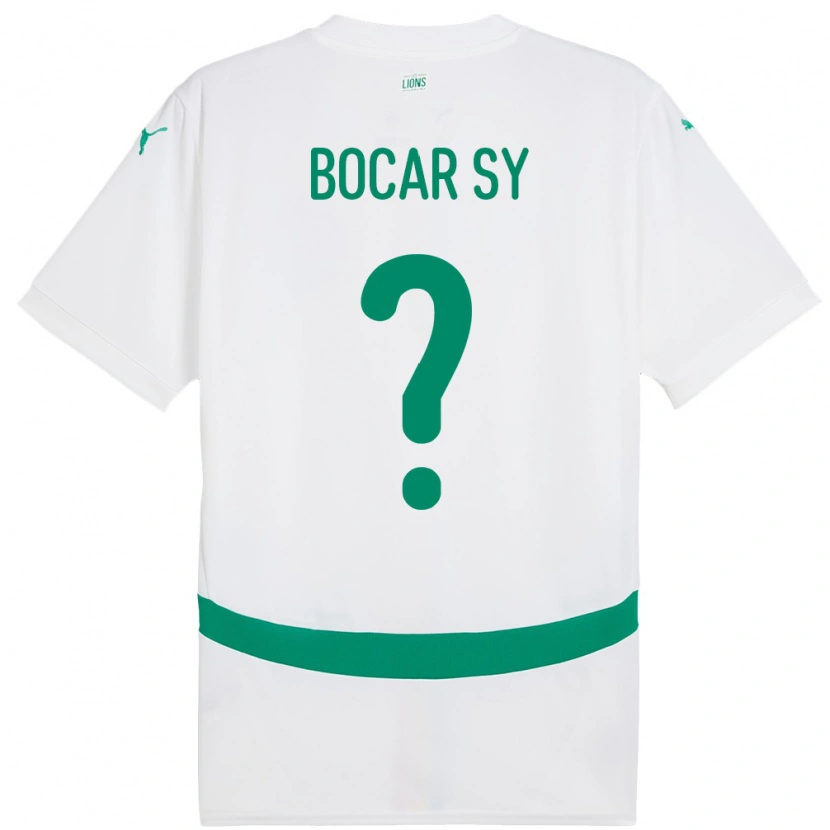 Danxen Børn Senegal Illa Bocar Sy #0 Hvid Hjemmebane Spillertrøjer 24-26 Trøje T-Shirt