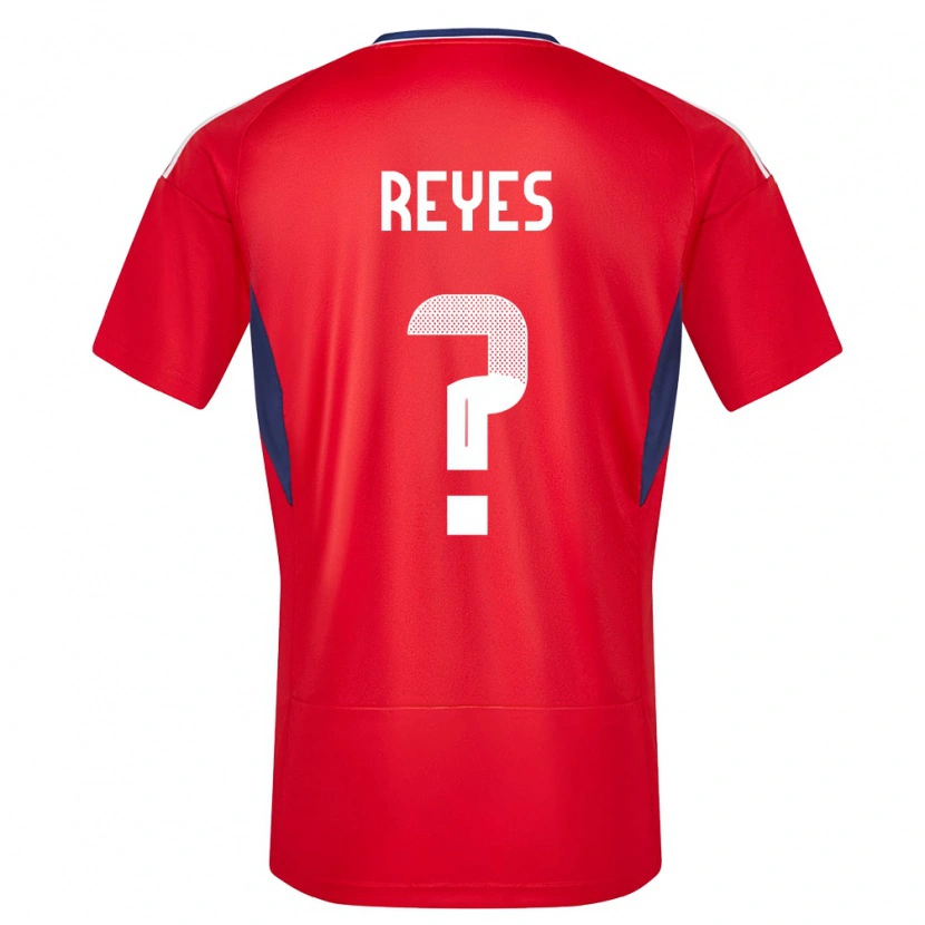 Danxen Børn Costa Rica Nery Reyes #0 Rød Hjemmebane Spillertrøjer 24-26 Trøje T-Shirt