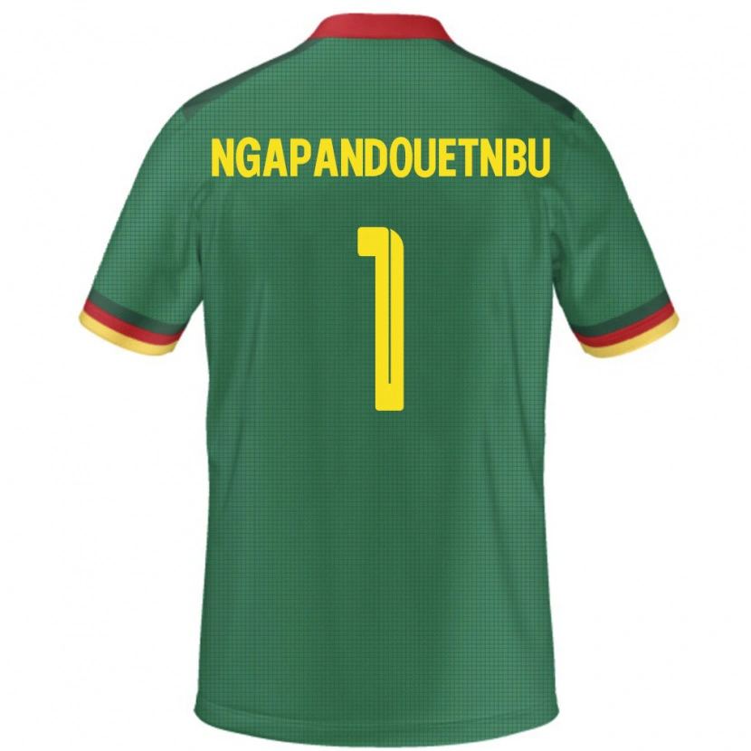 Danxen Børn Cameroun Simon Ngapandouetnbu #1 Grøn Hjemmebane Spillertrøjer 24-26 Trøje T-Shirt