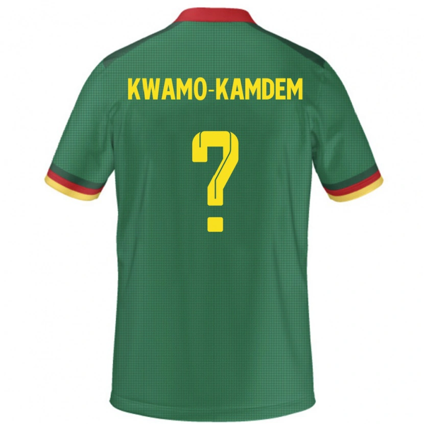 Danxen Børn Cameroun Jerome Noel Kwamo-Kamdem #0 Grøn Hjemmebane Spillertrøjer 24-26 Trøje T-Shirt