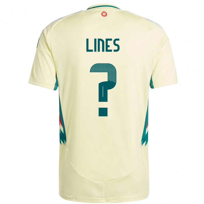 Danxen Børn Wales Luis Lines #0 Beige Gul Udebane Spillertrøjer 24-26 Trøje T-Shirt