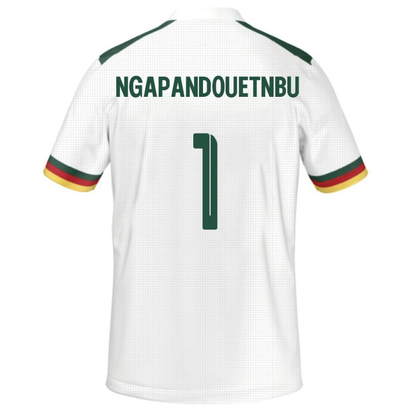 Danxen Børn Cameroun Simon Ngapandouetnbu #1 Hvid Udebane Spillertrøjer 24-26 Trøje T-Shirt