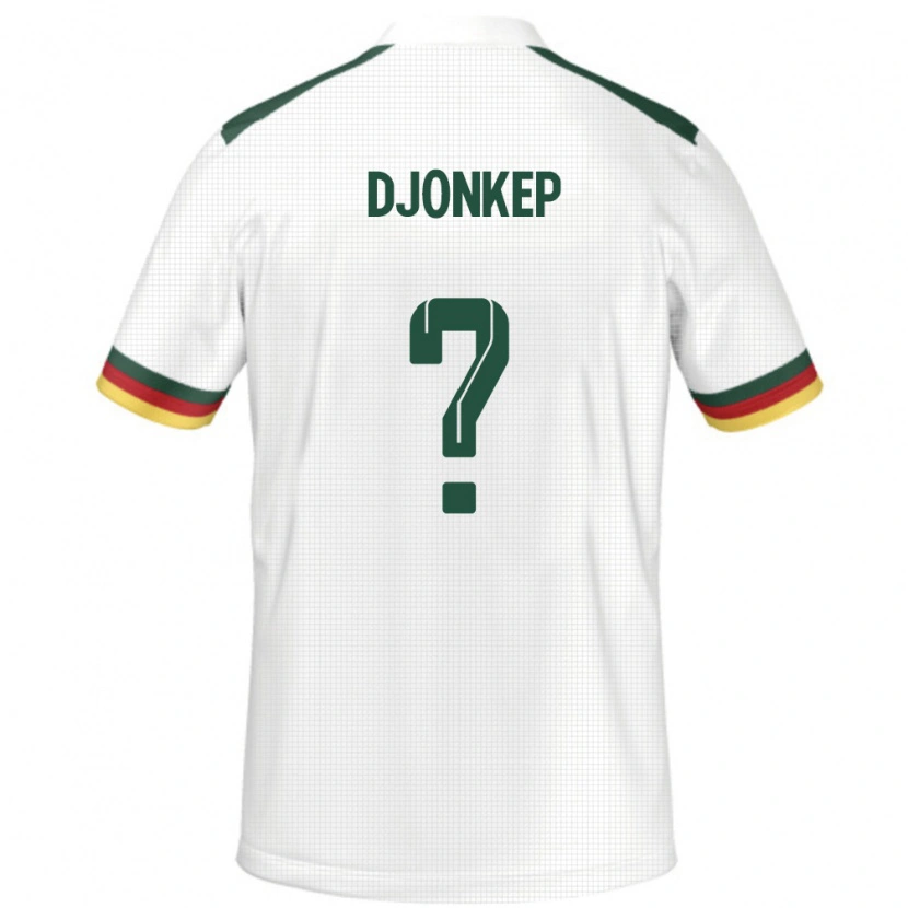 Danxen Børn Cameroun Harisson Djonkep #0 Hvid Udebane Spillertrøjer 24-26 Trøje T-Shirt