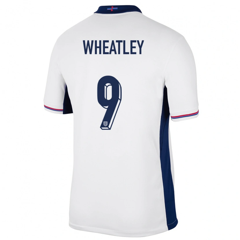 Danxen Mænd England Ethan Wheatley #9 Hvid Hjemmebane Spillertrøjer 24-26 Trøje T-Shirt