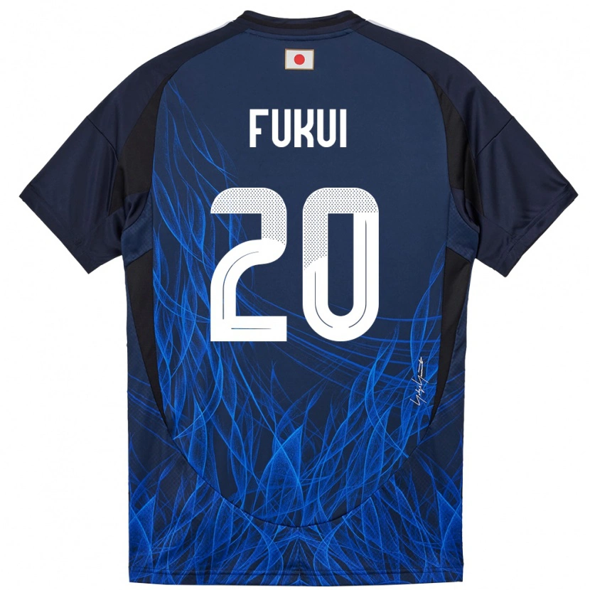 Danxen Mænd Japan Taichi Fukui #20 Mørkeblå Hjemmebane Spillertrøjer 24-26 Trøje T-Shirt