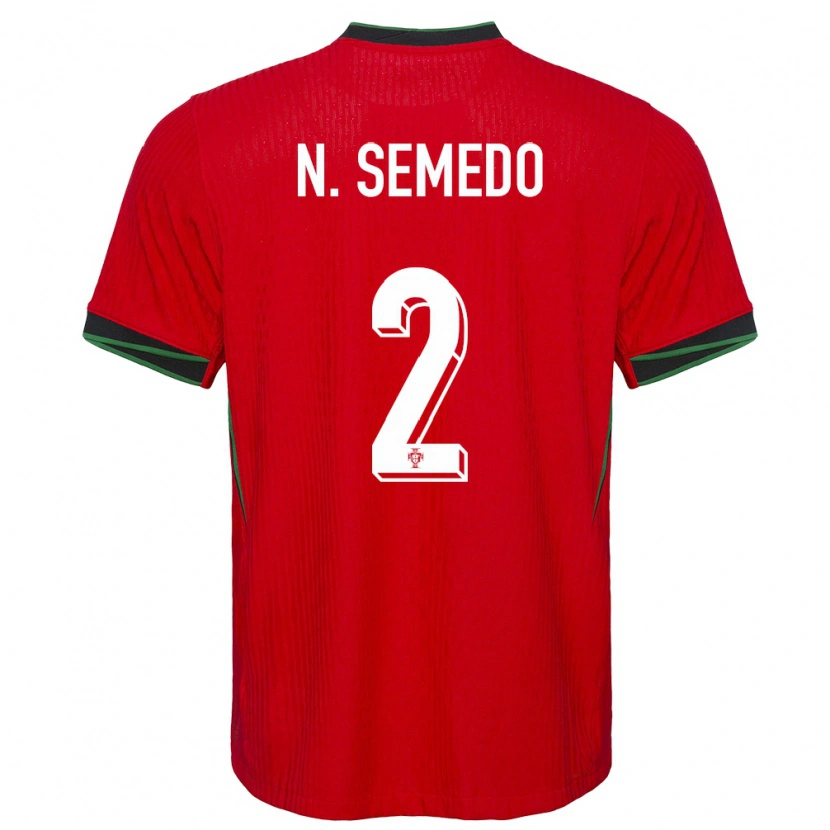 Danxen Mænd Portugal Nélson Semedo #2 Rød Hjemmebane Spillertrøjer 24-26 Trøje T-Shirt