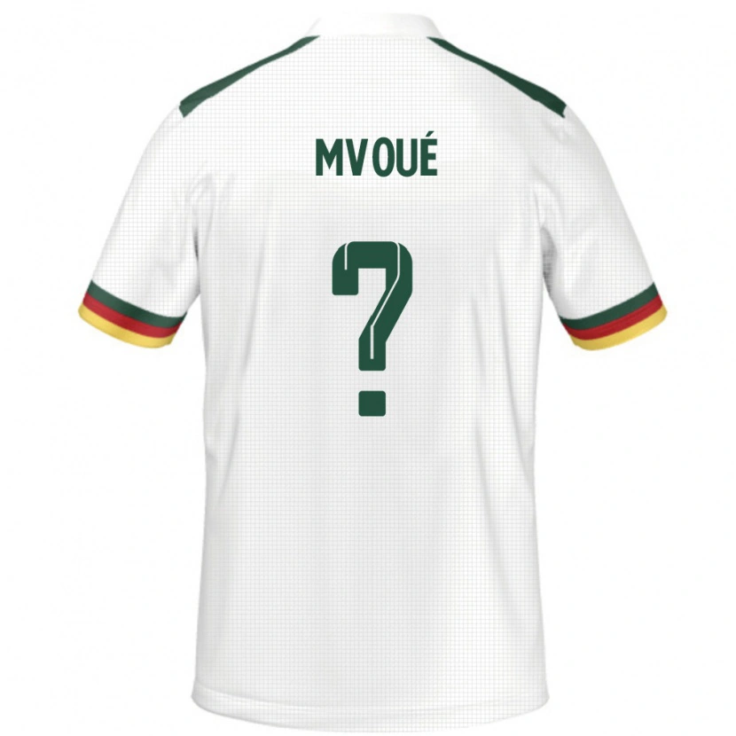 Danxen Mænd Cameroun Steve Mvoué #0 Hvid Udebane Spillertrøjer 24-26 Trøje T-Shirt