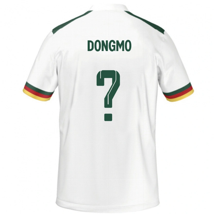 Danxen Mænd Cameroun Fabien Dongmo #0 Hvid Udebane Spillertrøjer 24-26 Trøje T-Shirt