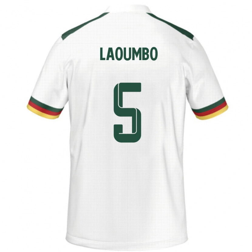 Danxen Kvinder Cameroun Bere Laoumbo #5 Hvid Udebane Spillertrøjer 24-26 Trøje T-Shirt