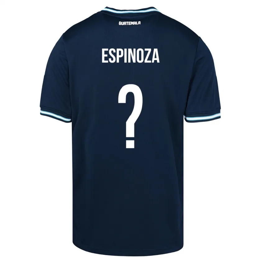 Danxen Børn Guatemala José Espinoza #0 Blå Udebane Spillertrøjer 24-26 Trøje T-Shirt