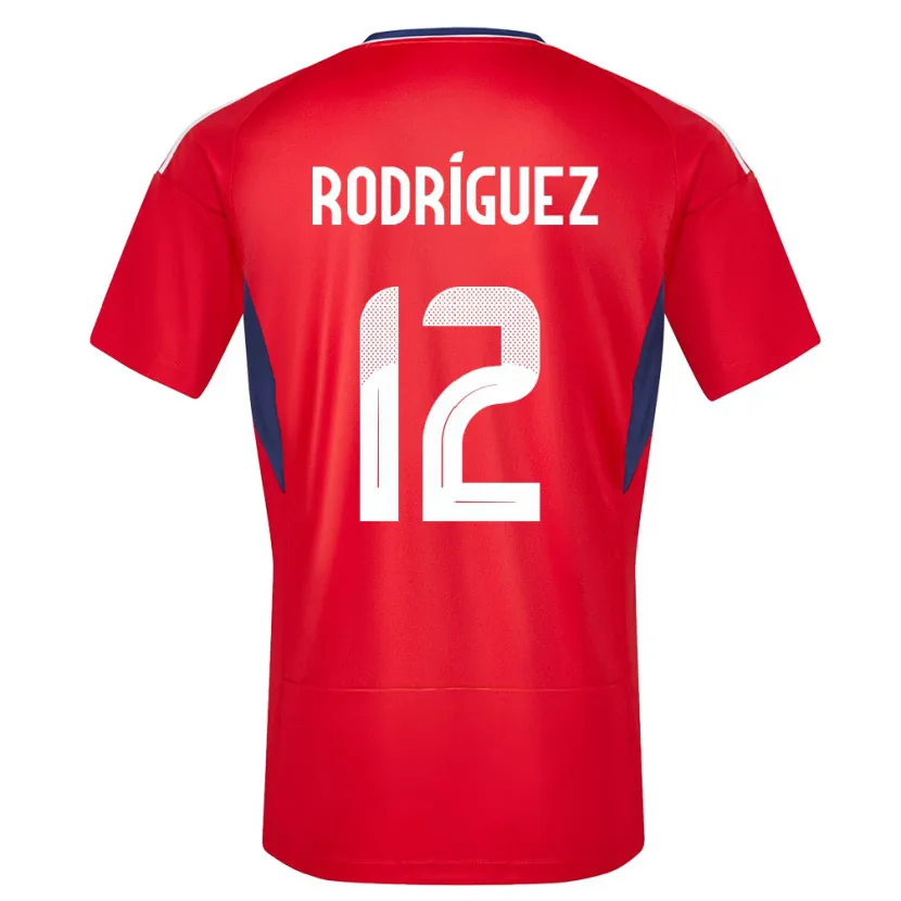 Danxen Børn Costa Rica Lixy Rodriguez #12 Rød Hjemmebane Spillertrøjer 24-26 Trøje T-Shirt