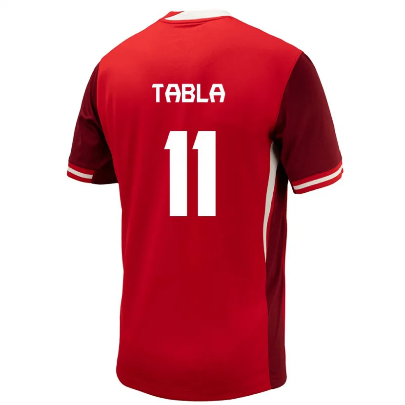 Danxen Børn Canada Ballou Tabla #11 Rød Hjemmebane Spillertrøjer 24-26 Trøje T-Shirt