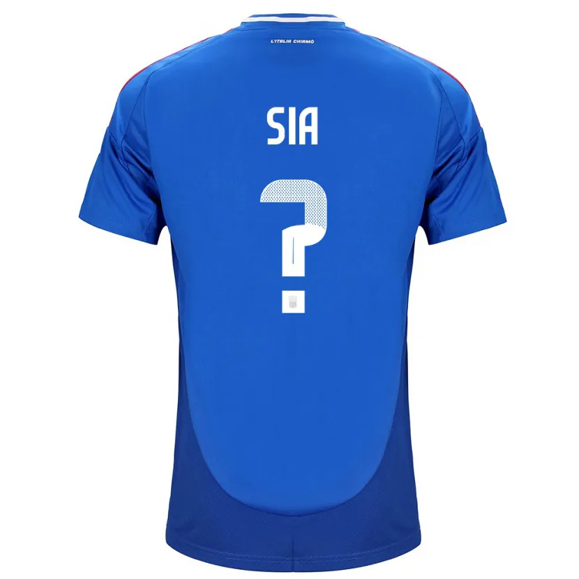 Danxen Børn Italien Diego Sia #0 Blå Hjemmebane Spillertrøjer 24-26 Trøje T-Shirt