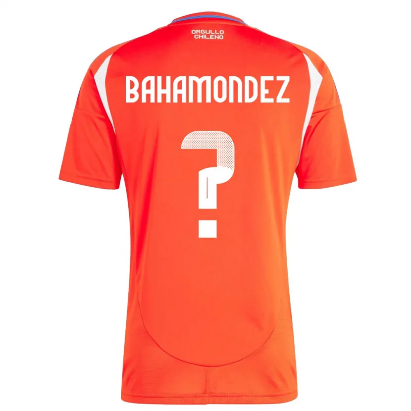 Danxen Børn Chile Taizo Bahamondez #0 Rød Hjemmebane Spillertrøjer 24-26 Trøje T-Shirt