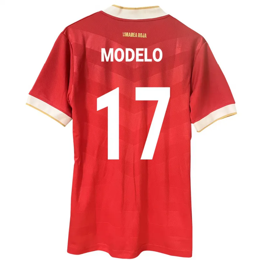 Danxen Børn Panama Aimar Modelo #17 Rød Hjemmebane Spillertrøjer 24-26 Trøje T-Shirt