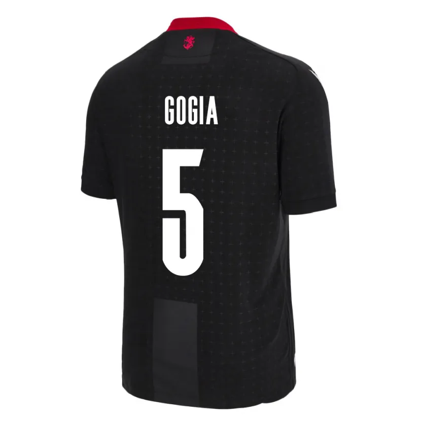 Danxen Børn Georgia Gigi Gogia #5 Sort Udebane Spillertrøjer 24-26 Trøje T-Shirt