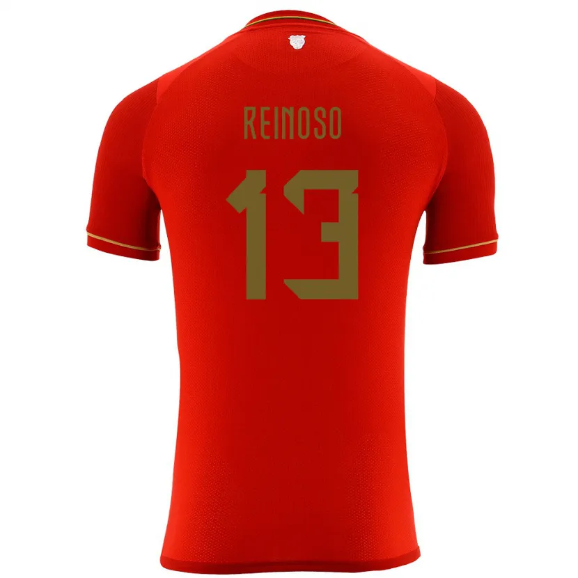 Danxen Børn Bolivia Jair Reinoso #13 Rød Udebane Spillertrøjer 24-26 Trøje T-Shirt