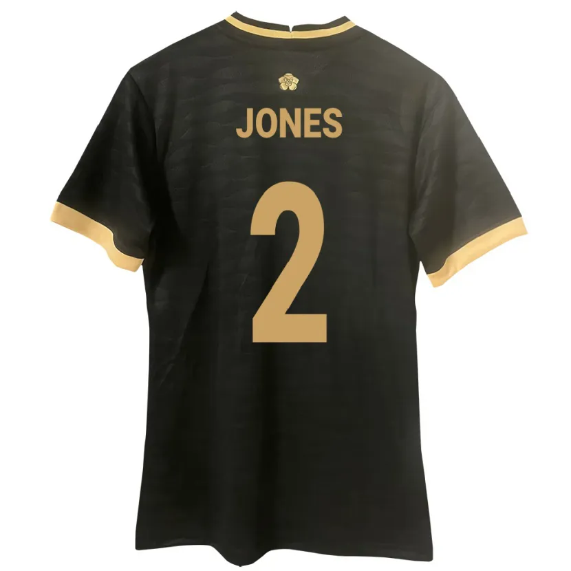 Danxen Børn Panama Joseph Jones #2 Sort Udebane Spillertrøjer 24-26 Trøje T-Shirt