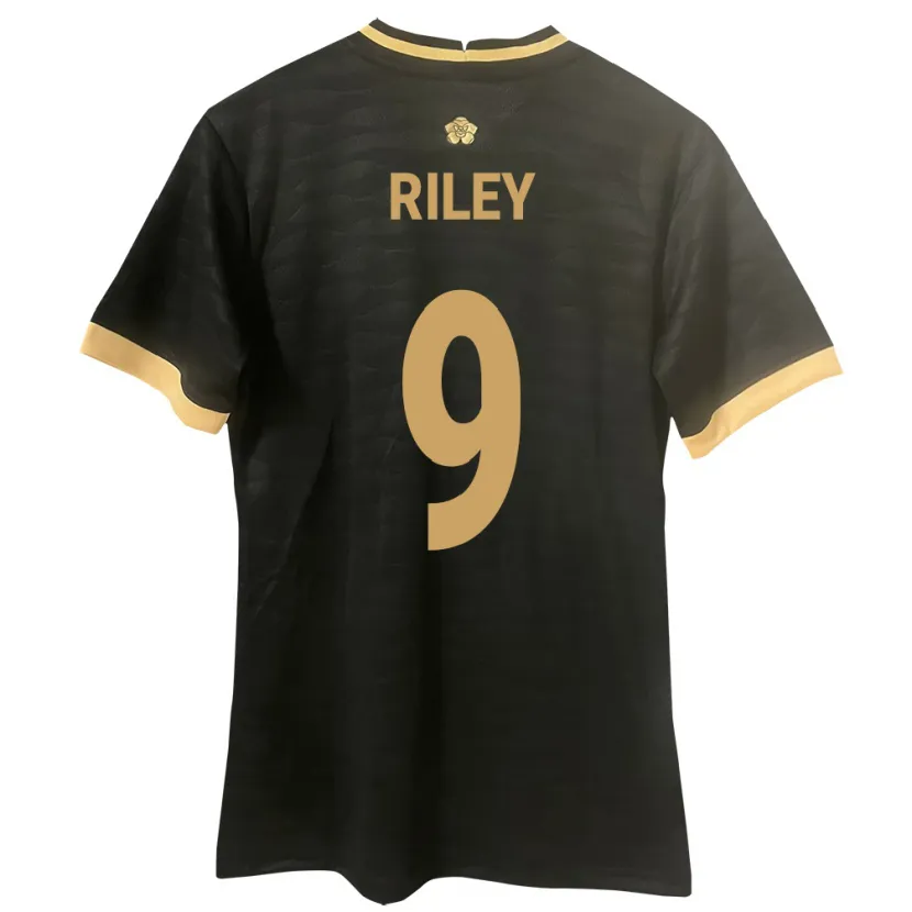 Danxen Børn Panama Karla Riley #9 Sort Udebane Spillertrøjer 24-26 Trøje T-Shirt