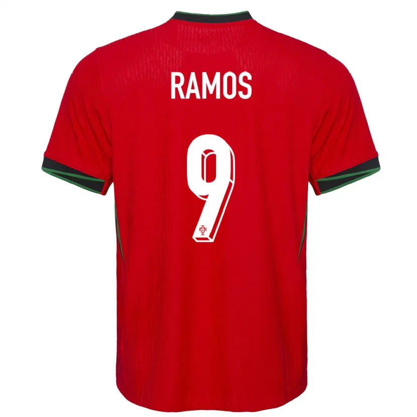 Danxen Mænd Portugal Goncalo Ramos #9 Rød Hjemmebane Spillertrøjer 24-26 Trøje T-Shirt