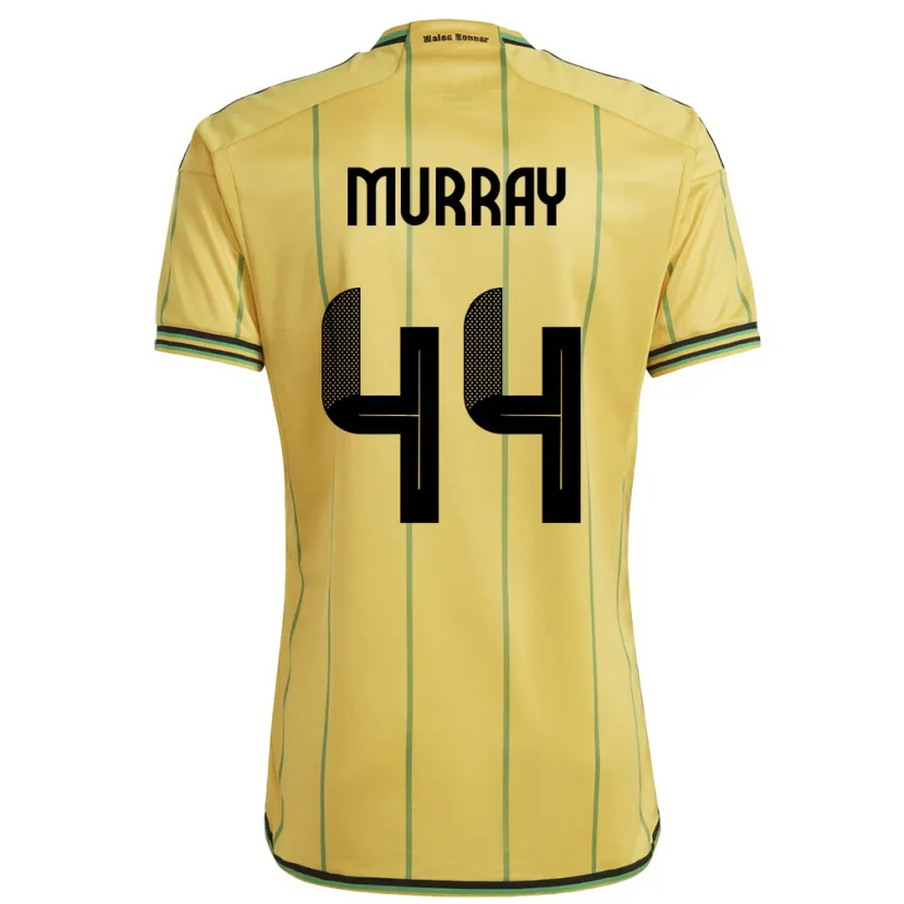 Danxen Mænd Jamaica Satara Murray #44 Gul Hjemmebane Spillertrøjer 24-26 Trøje T-Shirt