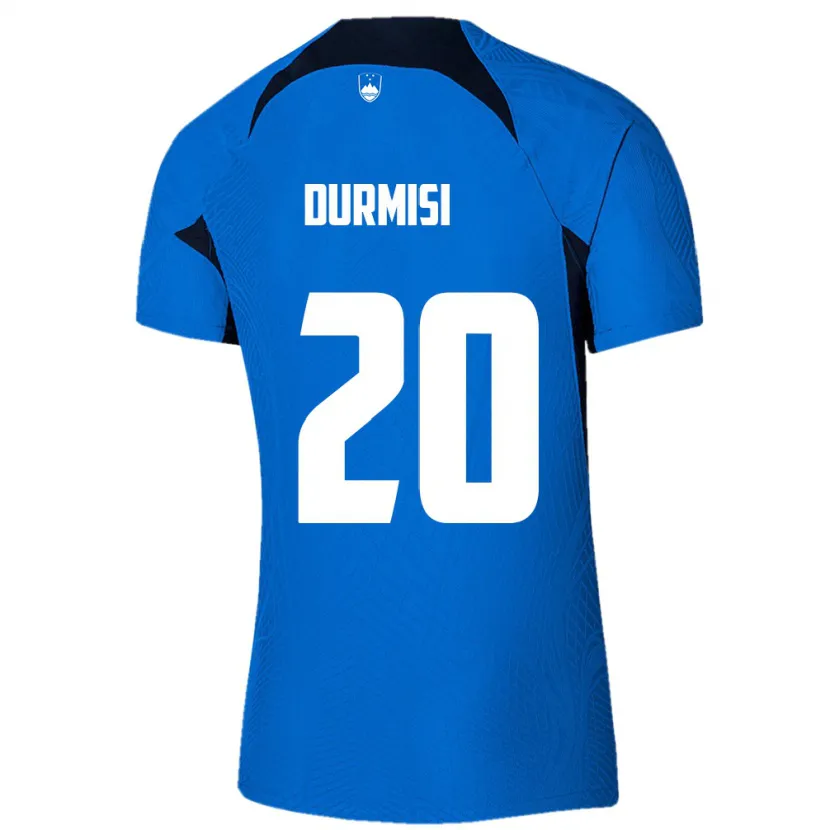 Danxen Mænd Slovenien Arman Durmisi #20 Blå Udebane Spillertrøjer 24-26 Trøje T-Shirt