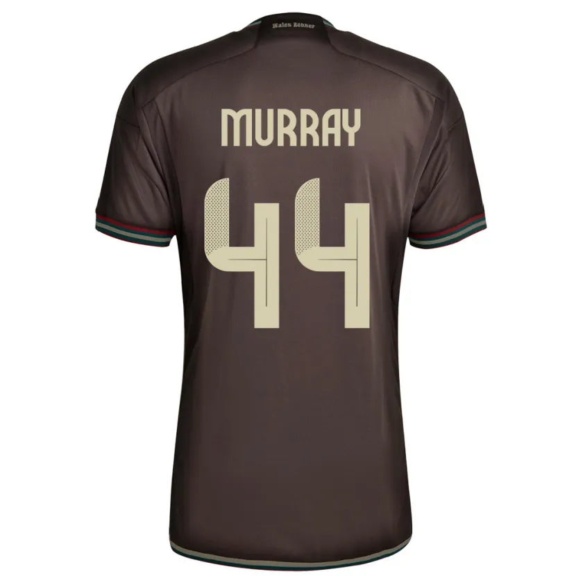 Danxen Mænd Jamaica Satara Murray #44 Nat Brun Udebane Spillertrøjer 24-26 Trøje T-Shirt