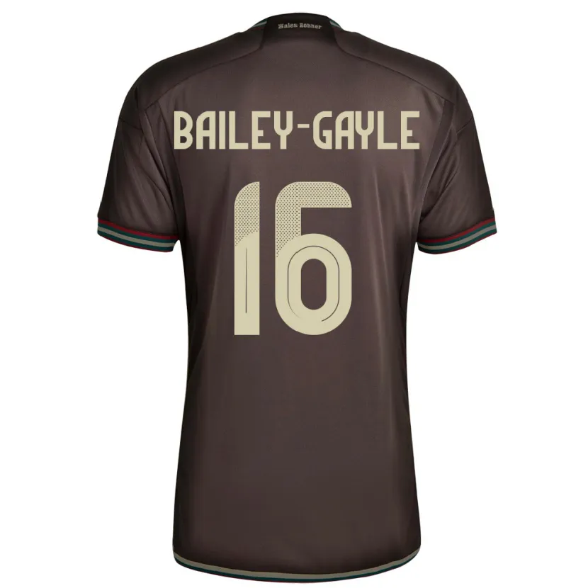 Danxen Kvinder Jamaica Paige Bailey-Gayle #16 Nat Brun Udebane Spillertrøjer 24-26 Trøje T-Shirt