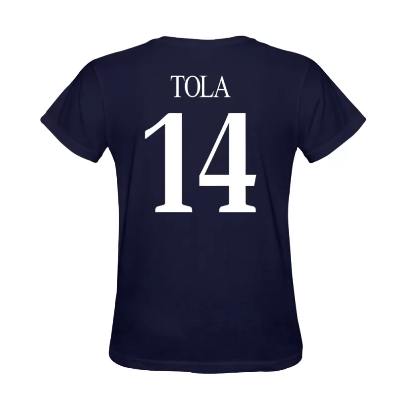 Mænd Brenton Tola #14 Mørkeblå T-shirt Design Spillertrøjer Trøje